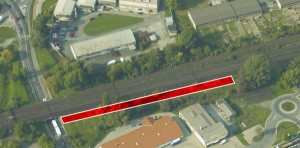 Poloha zastávky Předmostí